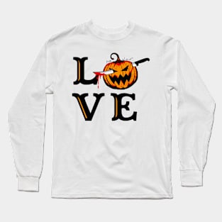 i LOVE halloween Long Sleeve T-Shirt